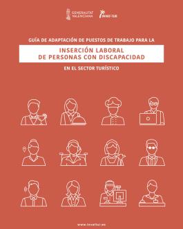 Portada Guía de adaptación de puestos de trabajo para la inserción laboral de personas con discapacidad en el sector turístico