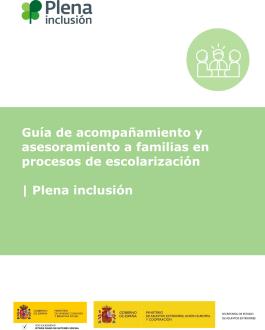 Portada Guía de acompañamiento y asesoramiento a familias en procesos de escolarización