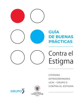 Portada Guía de buenas prácticas contra el estigma