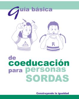 Portada del Libro Guía básica de coeducación para personas sordas