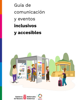 Cubierta Guía de comunicación y eventos inclusivos accesible