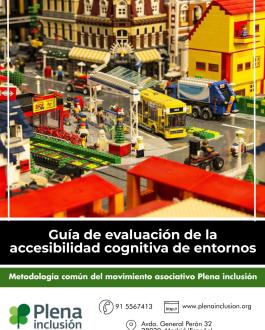 Portada Guía de evaluación de la accesibilidad cognitiva de entornos