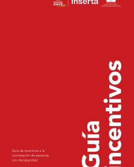 Portada Guía de incentivos a la contratación de personas con discapacidad (Julio 2018)