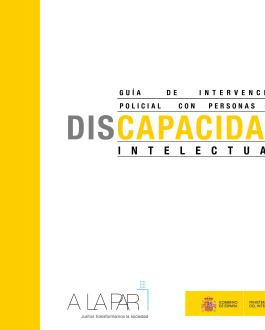 Portada Guía de intervención policial con personas con discapacidad intelectual