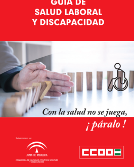 Portada Guía de salud laboral y discapacidad
