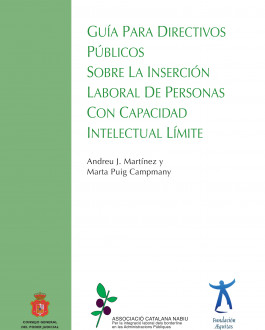 Portada Guía para directivos públicos sobre la inserción laboral de personas con capacidad intelectual límite