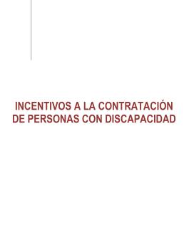 Incentivos a la contratación de Personas con Discapacidad (dic 2020)