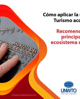 Portada Cómo aplicar la norma UNE-ISO 21902. Turismo accesible para todos