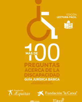 Cubierta Más de 100 preguntas acerca de la Discapacidad (Lectura Fácil)