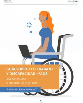 Portada Guía sobre teletrabajo y discapacidad 