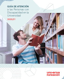 Portada Guía de atención a la discapacidad en la universidad 2020-2021