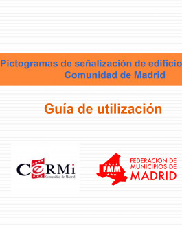 Portada Pictogramas de señalización de edificios públicos Comunidad de Madrid