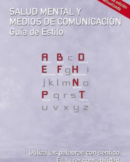 Portada Salud mental y medios de comunicación. Guía de estilo