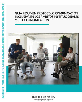 Portada Protocolo de Comunicación Inclusiva en los ámbitos institucionales y de la comunicación 