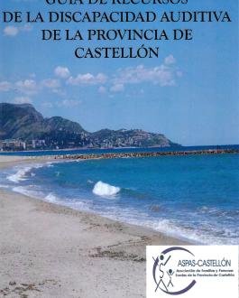 Portada Guía de recursos de la discapacidad auditiva de la provincia de Castellón