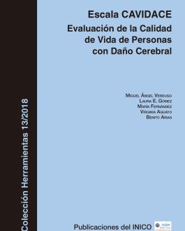 Portada del Libro Escala CAVIDACE. Evaluación de la calidad de vida de personas con Daño Cerebral