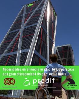 Portada Necesidades en el medio urbano de las personas con gran discapacidad física y sus familias