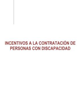 Portada Guía de incentivos a la contratación de personas con discapacidad, en el ámbito estatal y autonómico (Dic 2022)