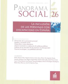 Portada revista La inclusión de las personas con discapacidad en España
