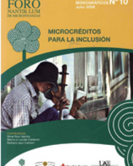 Portada Microcréditos para la inclusión