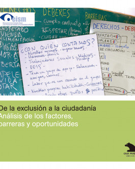Portada del Libro De la exclusión a la ciudadania: análisis de los factores, barreras y oportunidades