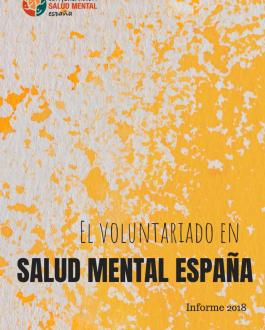 Portada El voluntariado en Salud Mental España (informe 2018)