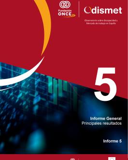 Portada Observatorio sobre discapacidad y Mercado de trabajo en España. Informe 5