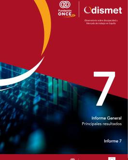 Portada Observatorio sobre discapacidad y Mercado de trabajo en España. Informe 7