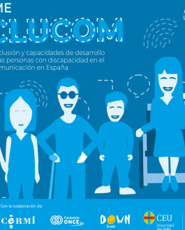 Portada Análisis de la inclusión y capacidades de desarrollo profesional de las personas con discapacidad en el ámbito de la comunicación en España
