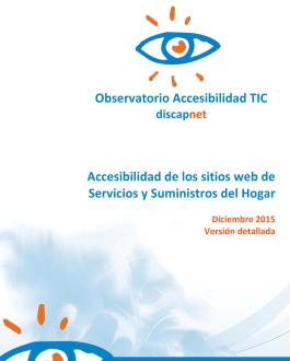 Portada Accesibilidad de los sitios web de servicios y suministros del hogar