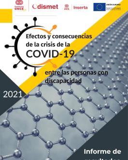 Portada Efectos y consecuencias de la crisis de la COVID-19 entre las personas con discapacidad (2021)