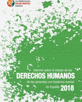 Portada Informe sobre el estado de los derechos humanos de las personas con trastorno mental en España 2018