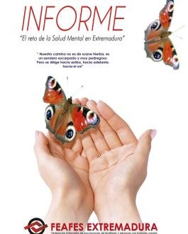Portada Informe “El reto de la salud mental en Extremadura”