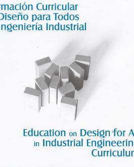 Cubierta Formación curricular de diseño para todos en ingenieria industrial