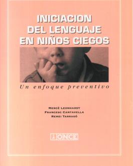 Portada Iniciación del lenguaje en niños ciegos
