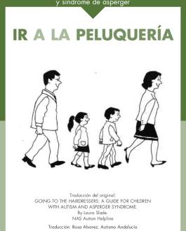 Portada Ir a la peluqueria: guía para personas con autismo y Síndrome de Asperger