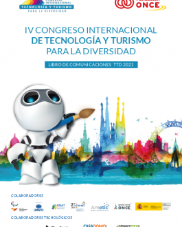 Portada IV Congreso Internacional de Tecnología y Turismo para la Diversidad. Libro de comunicaciones TTD 2021