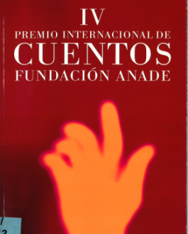Portada IV Premios internacional de cuentos Fundación Anade