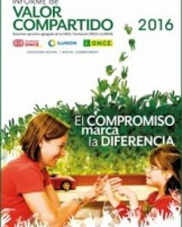Portada ONCE: Informe de valor compartido 2016