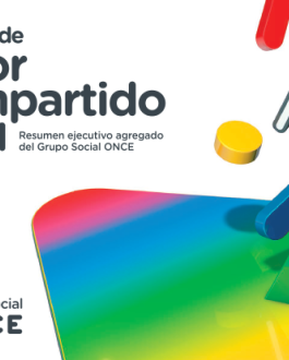 Cubierta Informe de Valor Compartido Grupo Social ONCE 2021