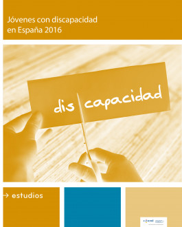 Portada Jóvenes con discapacidad en España 2016
