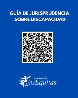 Portada Guía de Jurisprudencia sobre Discapacidad
