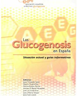 Portada del Libro Las Glucogenosis en España