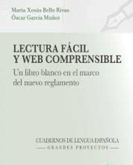 Portada Lectura fácil y web comprensible. Un libro blanco en el marco del nuevo reglamento