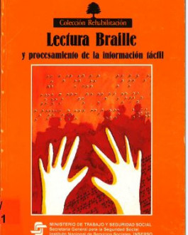 Portada Lectura Braille y procesamiento de la información tactil 