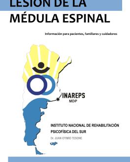 Portada Lesión de la Médula Espinal. Información para pacientes, familiares y cuidadores