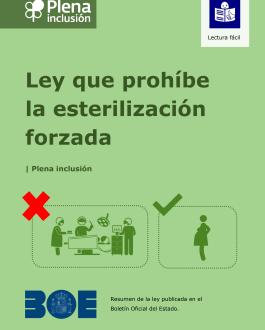 Portada Ley que prohíbe la esterilización forzada