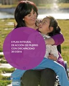 portada II plan integral de acción de mujeres con discapacidad 2013-2016