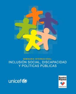 Portada eminario Internacional “Inclusión Social, Discapacidad y Políticas Públicas”