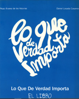 Portada Lo que de verdad importa. El libro